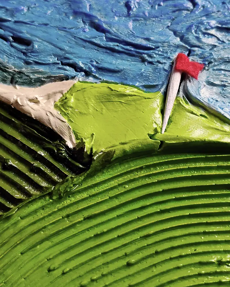 Textured Tee Time artwork